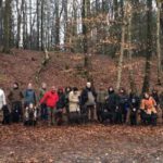 Spaziergang Erix Flat Coated retriever